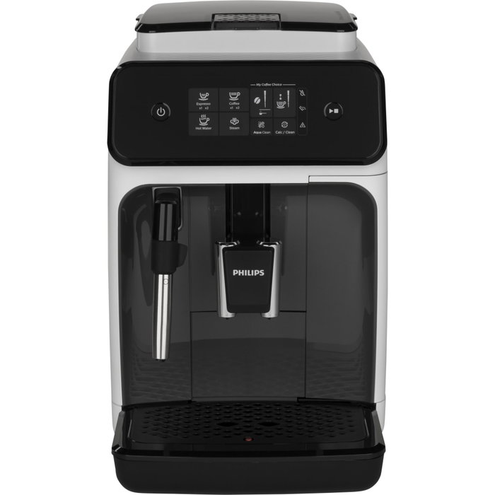 Philips Machine à café entièrement automatique Series 1200 LatteGo EP1223/00 Blanc/Noir Philips Machine à café entièrement automatique Series 1200 LatteGo EP1223/00 Blanc/Noir