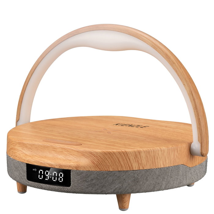 Kienzle Réveil LED avec Haut-parleur Bluetooth et Chargeur Sans Fil