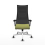 Piqueras y Crespo Chaise de Bureau Albacete, Vert Olive et Noir