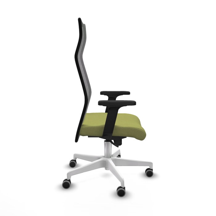 Piqueras y Crespo Chaise de Bureau Albacete, Vert Olive et Noir Piqueras y Crespo Chaise de Bureau Albacete, Vert Olive et Noir