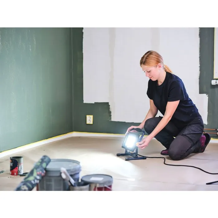 Rapid The Painter+ - Projecteur LED Lampe de Chantier 5000 lm, IP65, 6000K, Anti-éblouissement, Orientable - Réf. 5001730