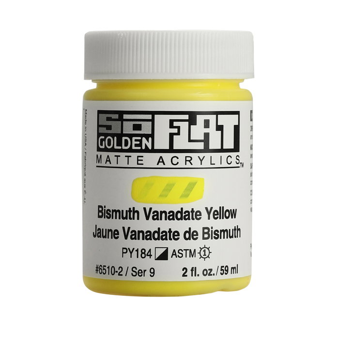 Golden SoFlat Jaune Vanadate de Bismuth 59 ml Golden SoFlat Jaune Vanadate de Bismuth 59 ml