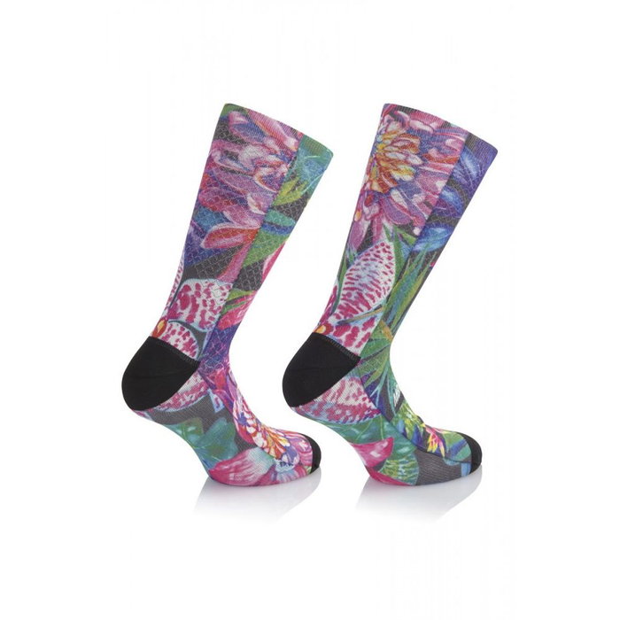Mbwear Calcetines Mb Wear Fun H17 Flores Tropicales L/XL