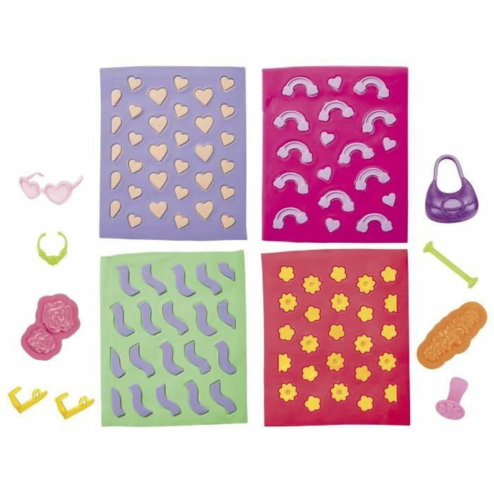 Play-Doh Barbie Fleurs et fleurons, pack de recharges multicolore