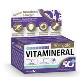 DIETMED VITAMINERAL 50+ GOLD 30 perles