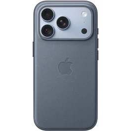 Apple Coque à tissage fin avec MagSafe pour iPhone 18 Pro - Bleu chambray