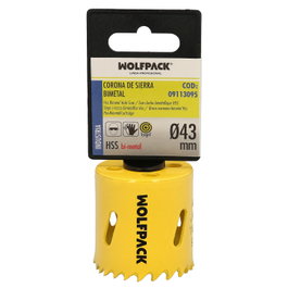 WOLFPACK LINEA PROFESIONAL Scie cloche bimétal Target Ø 43 mm