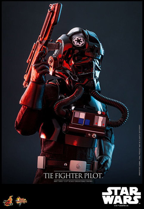Hot Toys Star Wars Movie Masterpiece 1/6 TIE Fighter Pilot 32 cm Hot Toys Star Wars Movie Masterpiece 1/6 TIE Fighter Pilot 32 cm