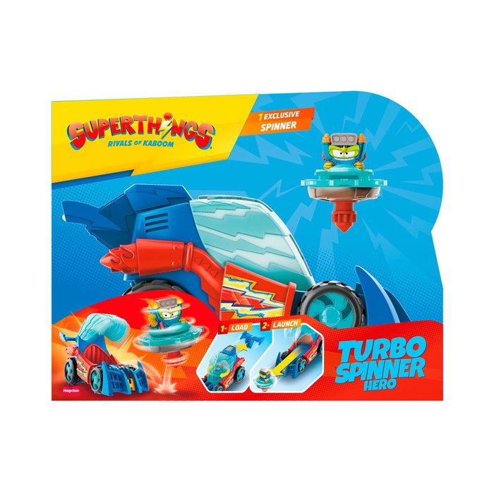 SuperThings Kazoom Power Véhicule Turbo Spinner Villain
