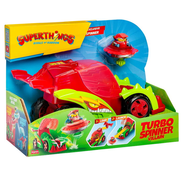 SuperThings Kazoom Power Véhicule Turbo Spinner Villain