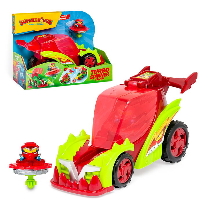 SuperThings Kazoom Power Véhicule Turbo Spinner Villain