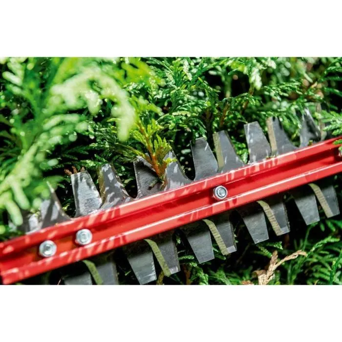 Metabo Taille-haies sans fil HS 18 LTX BL 75, Moteur Brushless, Poignée rotative 5 positions, Protection de lame, Dual Cut