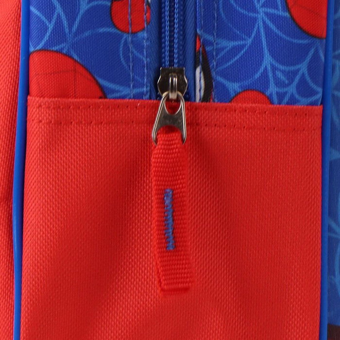 Cerdá Sac à dos trolley enfant Spiderman 3D Bleu