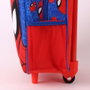 Cerdá Sac à dos trolley enfant Spiderman 3D Bleu