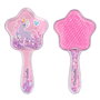 Martinelia Cepillo de Pelo Unicornio con Brillo para Niños, Suave para Desenredar, para Seco o Mojado, Cepillo Mágico con Forma de Varita