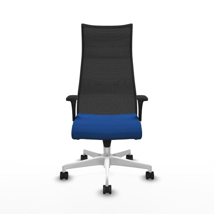 Piqueras y Crespo Chaise de Bureau Albacete XL Bleu et Noir