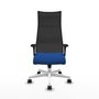 Piqueras y Crespo Chaise de Bureau Albacete XL Bleu et Noir