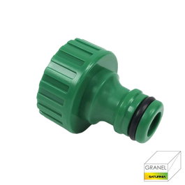 SATURNIA Raccord tuyau plastique 3/4 femelle vrac