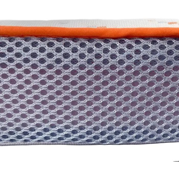 Surmatelas Dodo ERGO LATEX 140x190 cm Déhoussable - Enveloppe Polyester Stretch, Garnissage Mousse Viscoélastique Mémoire de Forme Sensation Latex