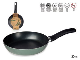 Kinvara Poêle en Aluminium 20 cm Vert Antiadhésive Sans PFOA Compatible Induction (Set de 6)