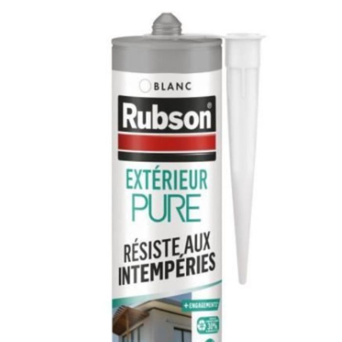Rubson Mastic Extérieur Pure Blanc 280ml Rubson Mastic Extérieur Pure Blanc 280ml