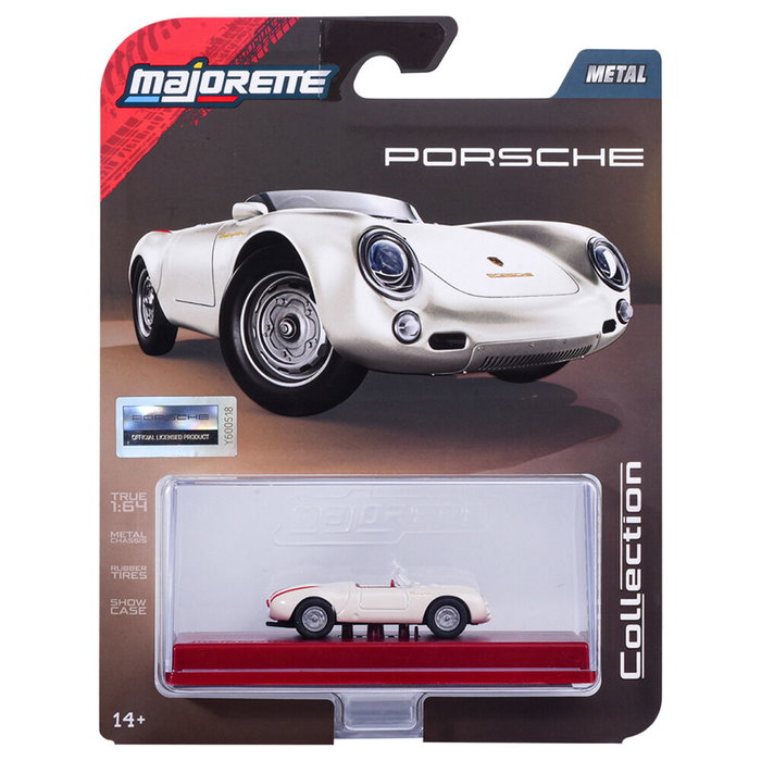MAJORETTE Coche coleccion 1955 Porsche Spyder 1:50