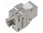 LANBERG Module RJ45 Keystone Argent Cat 5e