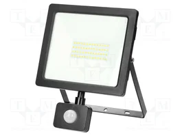 VIRONE Projecteur LED 50W 4000K avec capteur infrarouge