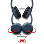 Casque JVC HA-S31M-A Bleu