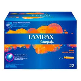 Tampax Tampon Compak Superplus 18 unités