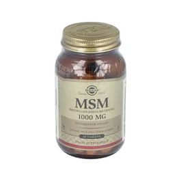 SOLGAR MSM (méthylsulfonylethanol) 1000 mg, 60 comprimés