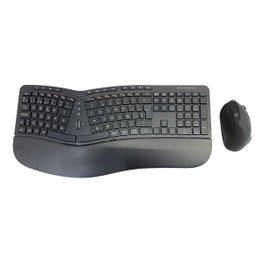 Conceptronic Kit clavier et souris ergonomique ORAZIO02ES Noir