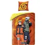 Parure de lit Naruto - Naruto et Kakashi - Microfibre - 1 housse de couette 140x200 cm + 1 taie 63x63 cm - Produit sous licence
