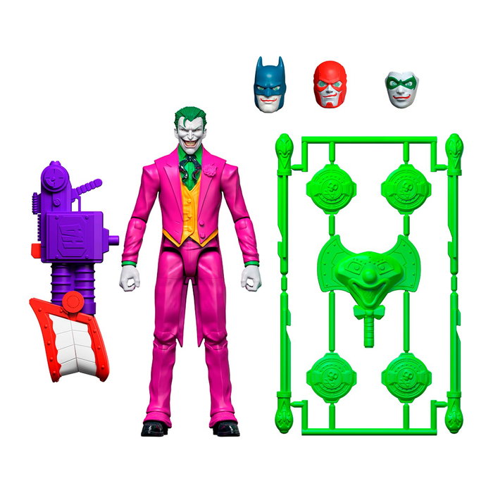 Mattel Figurine Joker 16,5 cm DC Universe - Action Figure avec Accessoires, 22 Points d'Articulation, +4 Ans