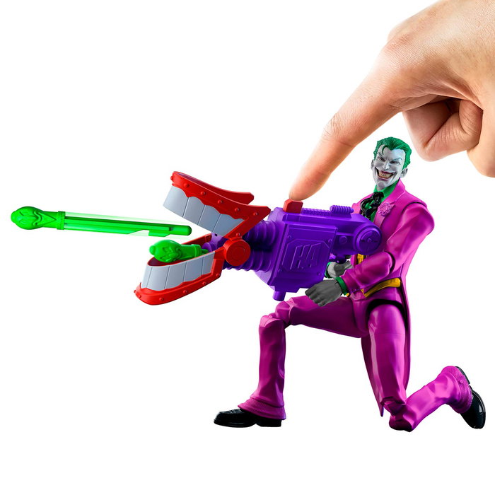 Mattel Figurine Joker 16,5 cm DC Universe - Action Figure avec Accessoires, 22 Points d'Articulation, +4 Ans