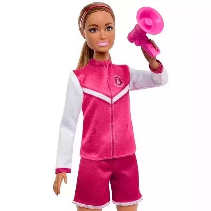 Barbie - Set de 4 Figurines Sportives (Carreras Deportivas) Hkt80 - Mattel - Jouet +3 Ans
