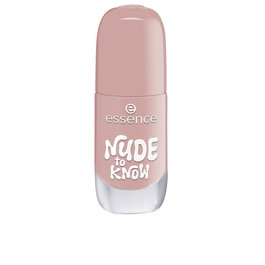 Essence Vernis à ongles gel N°30 Nude To Know - Vernis gel brillant sans lampe UV, 8 ml, application facile, finition longue durée jusqu'à 10 jours