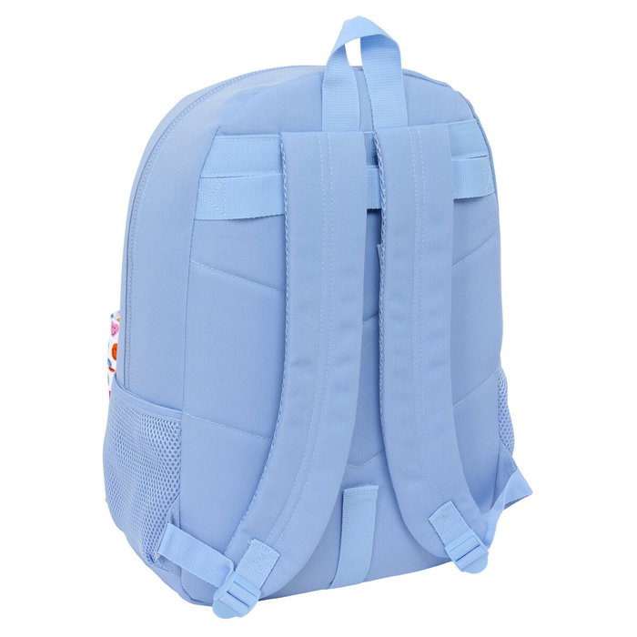 Cartable Smiley Joyful Bleu Multicouleur 30 x 46 x 14 cm Cartable Smiley Joyful Bleu Multicouleur 30 x 46 x 14 cm