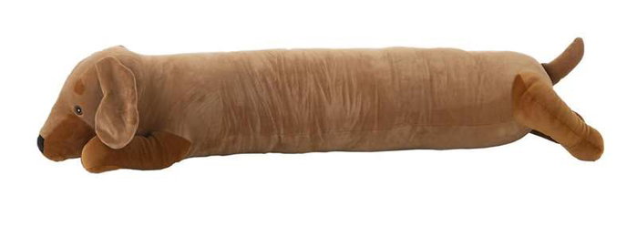 Creaciones Llopis Peluche chien saucisse 60 cm - Jouet en peluche polyester pour enfants dès 3 ans