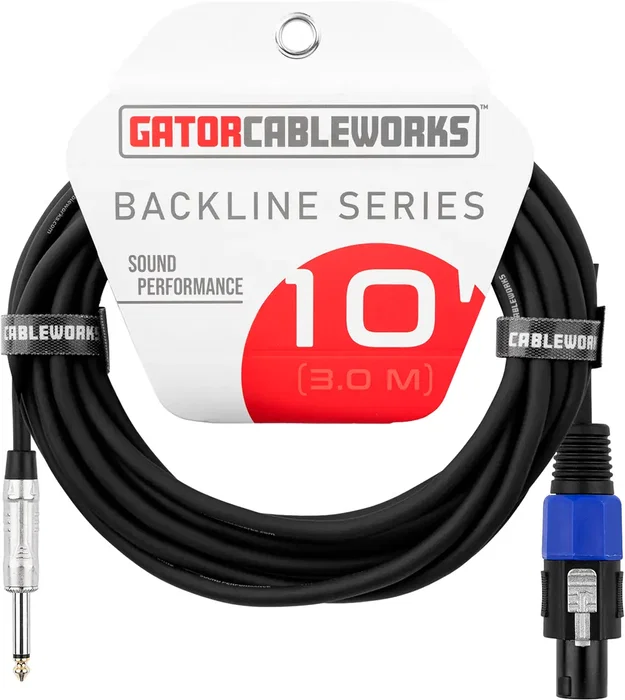 CABLEWORKS Câble Enceinte Jack/Speakon - 3 Mètres