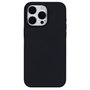 eSTUFF Coque silicone magnétique INFINITE ROME pour iPhone 15 Pro Max, Noir, protection anti-chute 2m, 81% matériaux recyclés, Compatible MagSafe