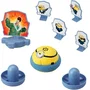 Epoch Games Minions Hover Strike Battle - Jeu de table avec palet sur coussin d'air, manette et figurines Minions - EPOCH GAMES