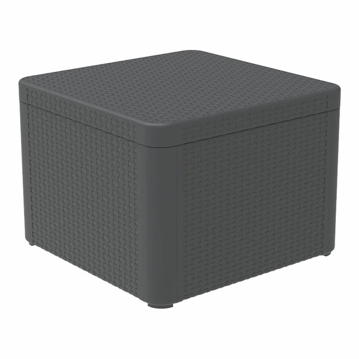 Ensemble Table avec 2 Sièges Shaf Anthracite 57 X 57 X 42 CM (3 Pièces) Ensemble Table avec 2 Sièges Shaf Anthracite 57 X 57 X 42 CM (3 Pièces)