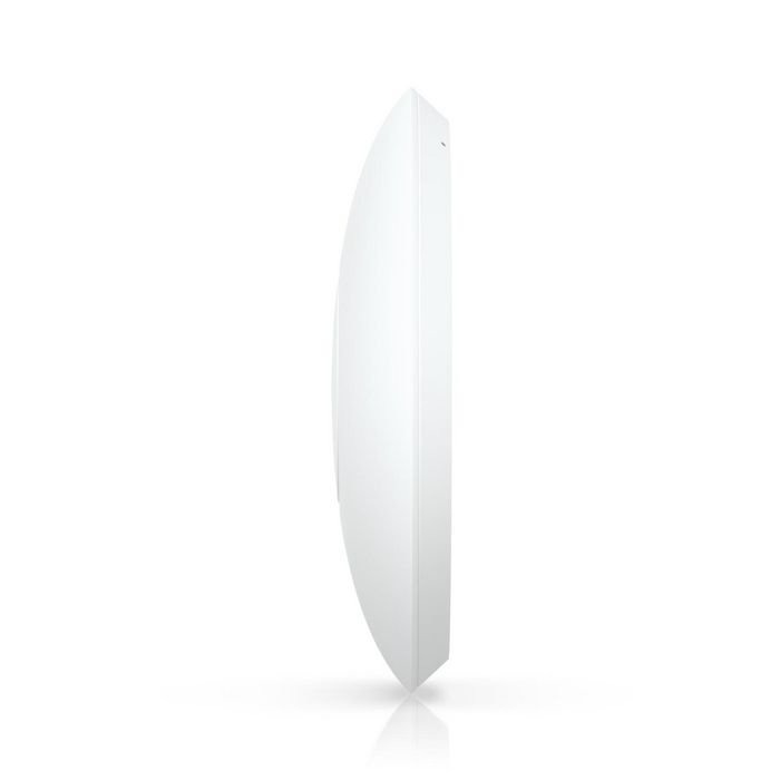 Ubiquiti Point d'Accès WiFi 7 Ceiling-Mount, 5 GHz, Couverture 115 m², Port 2.5 GbE RJ45 PoE+, 200+ Clients, Blanc