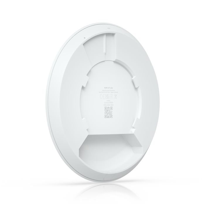 Ubiquiti Point d'Accès WiFi 7 Ceiling-Mount, 5 GHz, Couverture 115 m², Port 2.5 GbE RJ45 PoE+, 200+ Clients, Blanc