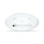 Ubiquiti Point d'Accès WiFi 7 Ceiling-Mount, 5 GHz, Couverture 115 m², Port 2.5 GbE RJ45 PoE+, 200+ Clients, Blanc