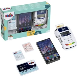 Klein - 7274 - Terminal de paiement et smartphone électronique pour enfants - Fonctions réalistes avec son, lumière et paiement sans contact - Jouet pour enfants dès 3 ans