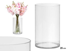 GIFTDECOR Vase Aparenza Cylindrique Acrylique 15x25cm