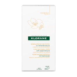 Klorane Bandes de Cire Froide Petites à l'Huile d'Amande Douce 6 pièces