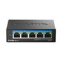 D-Link DMS-105 Switch 5 Ports 2.5G Multigigabit Non Géré Silencieux Métal Bureau